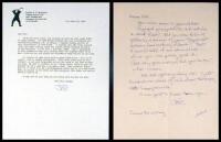 Collection of fifteen letters by signed Murdoch