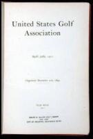 United States Golf Association...1911 Year Book