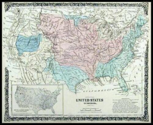 Colton's Illustrated Cabinet Atlas and Descriptive Geography