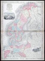 Johnson's New Illustrated (Steel Plate) Family Atlas...including the latest Federal Census, a Geographical Index, and a Chronological History of the Civil War in America