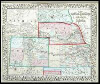 Mitchell's New General Atlas [and] Campbell's New Atlas of the State of Illinois