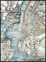 Map of the Country Thirty Three Miles around the City of New York