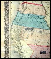 Colton's Map of the United States of America, the British Provinces, Mexico and the West Indies. Showing the Country from the Atlantic to the Pacific Ocean