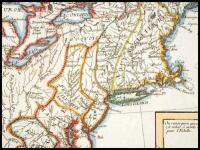 Carte g&eacute;n&eacute;rale du Canada, de la Louisiane, de la Floride, de la Caroline, de la Virginie, de la Nouvelle Angleterre, etc