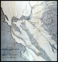 Sketch of General Riley's Route through the Mining Districts July and Aug. 1849