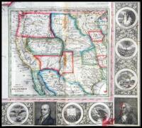 Phelps's National Map of the United States, a Travelers Guide. Embracing the Principal Railroads, Canals, Steamboat & Stage Routes Throughout the Union