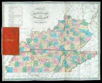 Map of Kentucky and Tennessee Compiled from the Latest Authorities