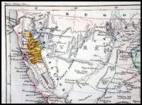 Vereinigte Staaten von Nord-America: Californien, Texas und die Territorien New Mexico u. Utah Nach den neuesten H&uuml;lfsmitte In gezeich. von J. Gr&auml;ssl. 1852