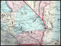 Gray's Atlas Map [of] California, Nevada, Utah, Colorado, Arizona & New Mexico