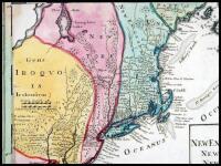 Dominia Anglorum in America Septentrionali/ Sie Gros-Brittanische Colonie L&aelig;nder in Nord-America...