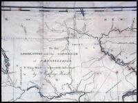 A Map of Pennsylvania, & the Parts connected therewith, relating to the Roads and Inland Navigation, especially as proposed to be improved by the late Proceedings of Assembly