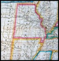 Mitchell's Travellers Guide Through the United States. A Map of the Roads, Distances, Steam Boat & Canal Routes, &c. by J.H. Young