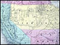 A New Map of the State of California, the Territories of Oregon & Utah and the Chief Part of New Mexico