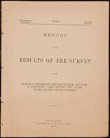 Report of the results of the survey for the purpose of determining the practicability of laying a telegraphic cable between the United States and the Hawaiian islands