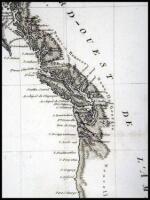Carte de la Partie de la C&ocirc;te Nord-Ouest de l'Am&eacute;rique Reconnue pendant les Etes de 1792, 1793 et 1794