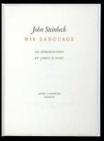 John Steinbeck His Language