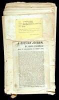 A Russian Journal - Galley Proof