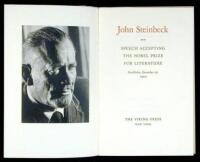 Speech Accepting the Nobel Prize for Literature