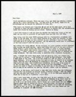 Two carbon letters and an accounts receivable statement