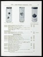 Pacific Biological Laboratories Catalog, Comprising the Complete "Mounted Museum Specimens" Section, and the first part of the "Preserved Zoological Specimens" Section