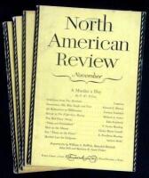 Lot of four North American Review issues