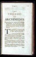 Euclide's Elements; the whole Fifteen Books...to which is added Archimedes Theorems Of the Sphere and Cylinder, investigated by the Method of Indivisibles