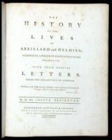 The History of the Lives of Abeillard and Heloisa...with their Genuine Letters