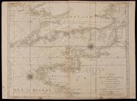 A Chart of the British Channel; Comprehending the Southern Coasts of England and Wales: with the Coast of France, from Dunkirk to the River of Nantes
