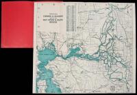 Fishing & Boating Map of the Bay, River & Delta Region
