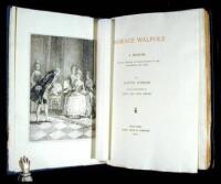 Horace Walpole: A Memoir with an Appendix of Books printed at the Strawberry Hill Press