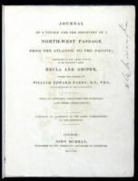Journal of a Voyage for the Discovery of a North-west Passage from the Atlantic to the Pacific; Performed in the Years 1819-20, in His Majesty's Ships Hecla and Griper...with an Appendix Containing the Scientific and other Observations
