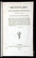 Dictionaire des sciences médicales, par une société de médicins et de chirurgiens