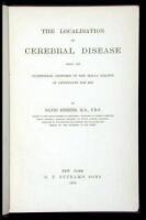 The Localisation of Cerebral Disease; Being the Gulstonian Lectures of the Royal College of Physicians for 1878