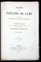 Traité des facultés de l'ame comprenant l'histoire des principales théories psychologiques