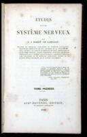 Etudes sur le système nerveux