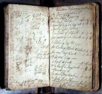 Manuscript ledger written during the American Revolution era.