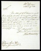 Letter signed