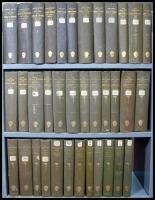 Lot of 32 Annual Reports in 36 volumes, of the Bureau of American Ethnology to the Secretary of the Smithsonian Institution