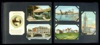 Collection of vintage postcards and greeting cards