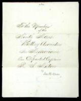[A Speech given] To the Members of the Ninth Mass[achusetts] Battery Association in Memoriam of Our Departed Captain R. S. Milton