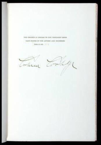 The Autobiography of Calvin Coolidge
