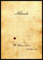 Autograph album