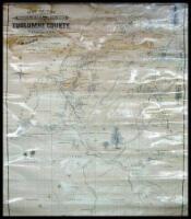 Map of the Principal Quartz and Gravel Mines in Tuolumne County, California. Taken from Government Surveys and Mining Records. By J.H. Dart, Mining Engineer. Scale - One Mile to One Inch. Sonora, August, 1879