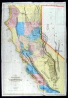 A New Map of the Gold Region in California, by Charles Drayton Gibbes. From his own and other Recent Surveys & Explorations, 1851