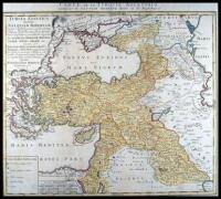 Carte de la Turquie Asiatique contenant la Natolie Moderne divisee en ses Beglerbeys, &c.