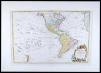 L'Amerique divis&eacute;e par Grands Etats