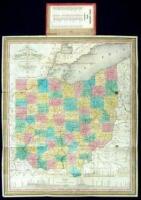 The Tourist's Pocket Map of the State of Ohio exhibiting its internal imporvements