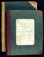 The Merced Gold Mining Company Original Letter Copybook for Superintendent F.P. Mills