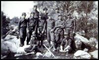Original silver photograph of the Columbia, California, baseball team