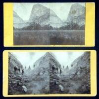 Lot of 11 stereo views of various California locales